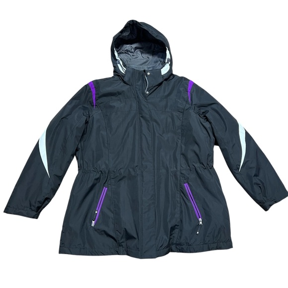 Below Zero by Rothschild - Women’s 2 in 1 All Seasons Jacket SZ. 1X - Picture 1 of 11